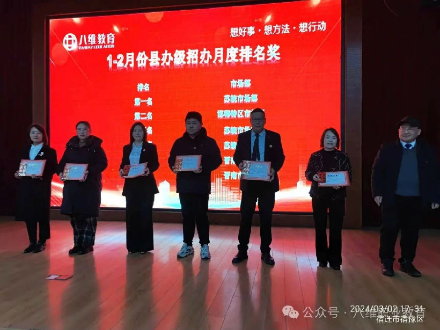 北京八維信息集團3月份區域經理大會隆重召開