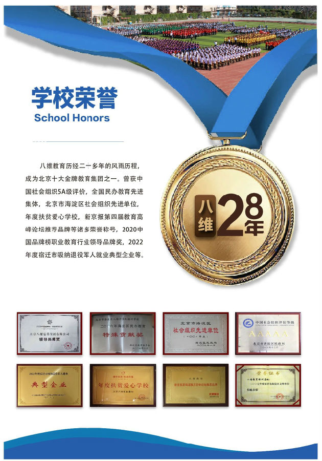 2024年八維職業(yè)學校招生簡章
