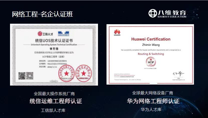 八維職業(yè)學校網(wǎng)絡工程師北京校區(qū)新一期招生開始啦